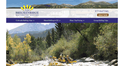 Desktop Screenshot of breckenridgewhitewater.com